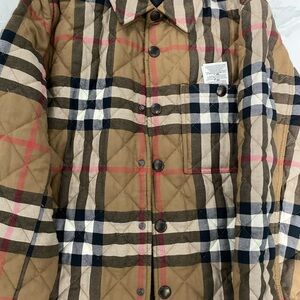 Designer Burberry Quilted Italy jacket Men
